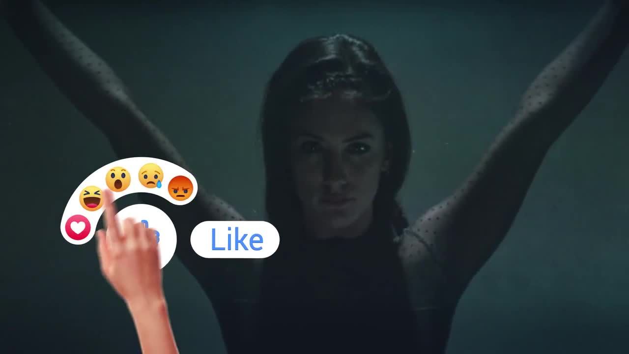 Facebook反应按钮动画素材库精选AE模板