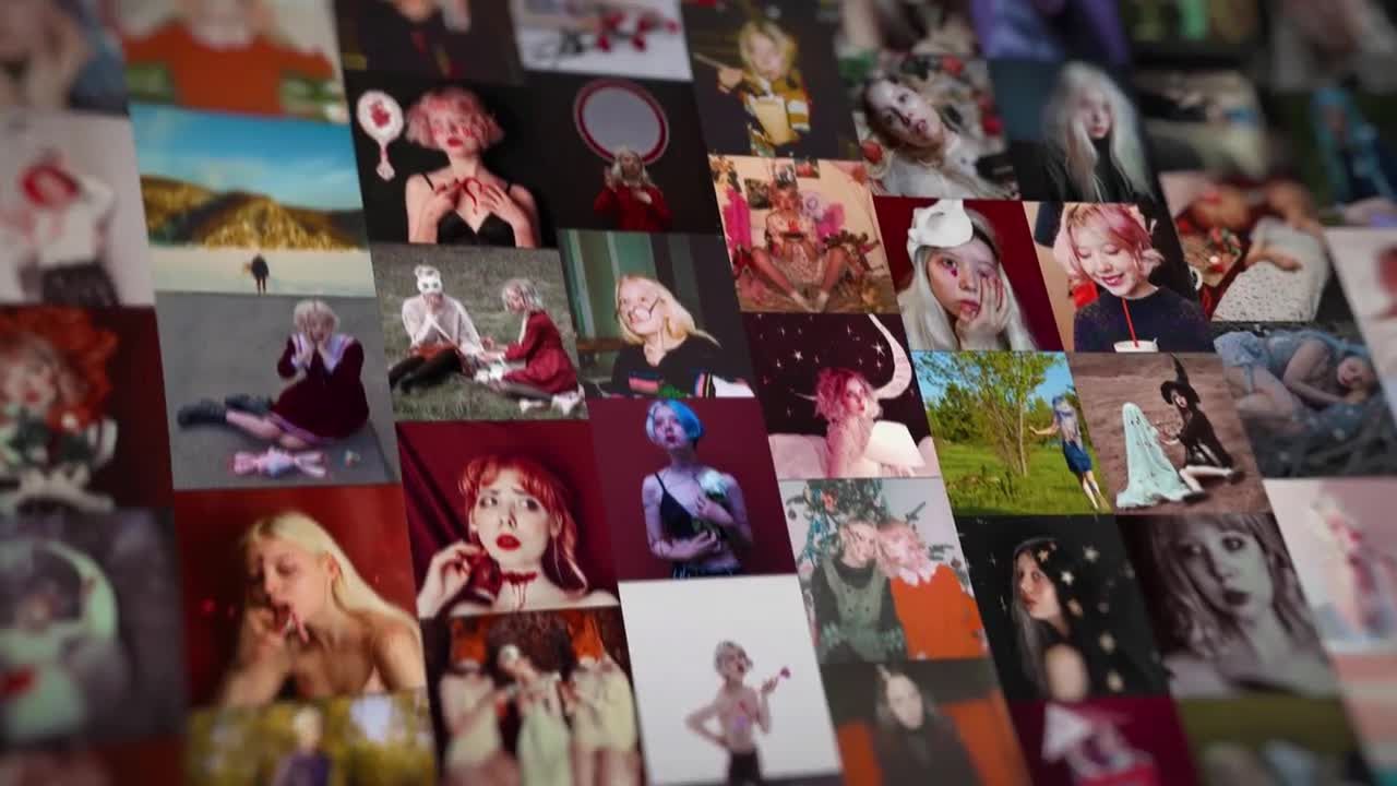 4个多屏视频墙素材库精选AE模板