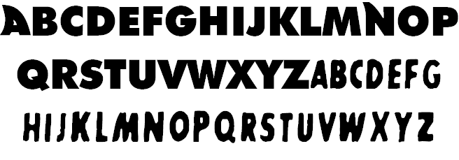 SHARKBOY and lavagirl font插图2