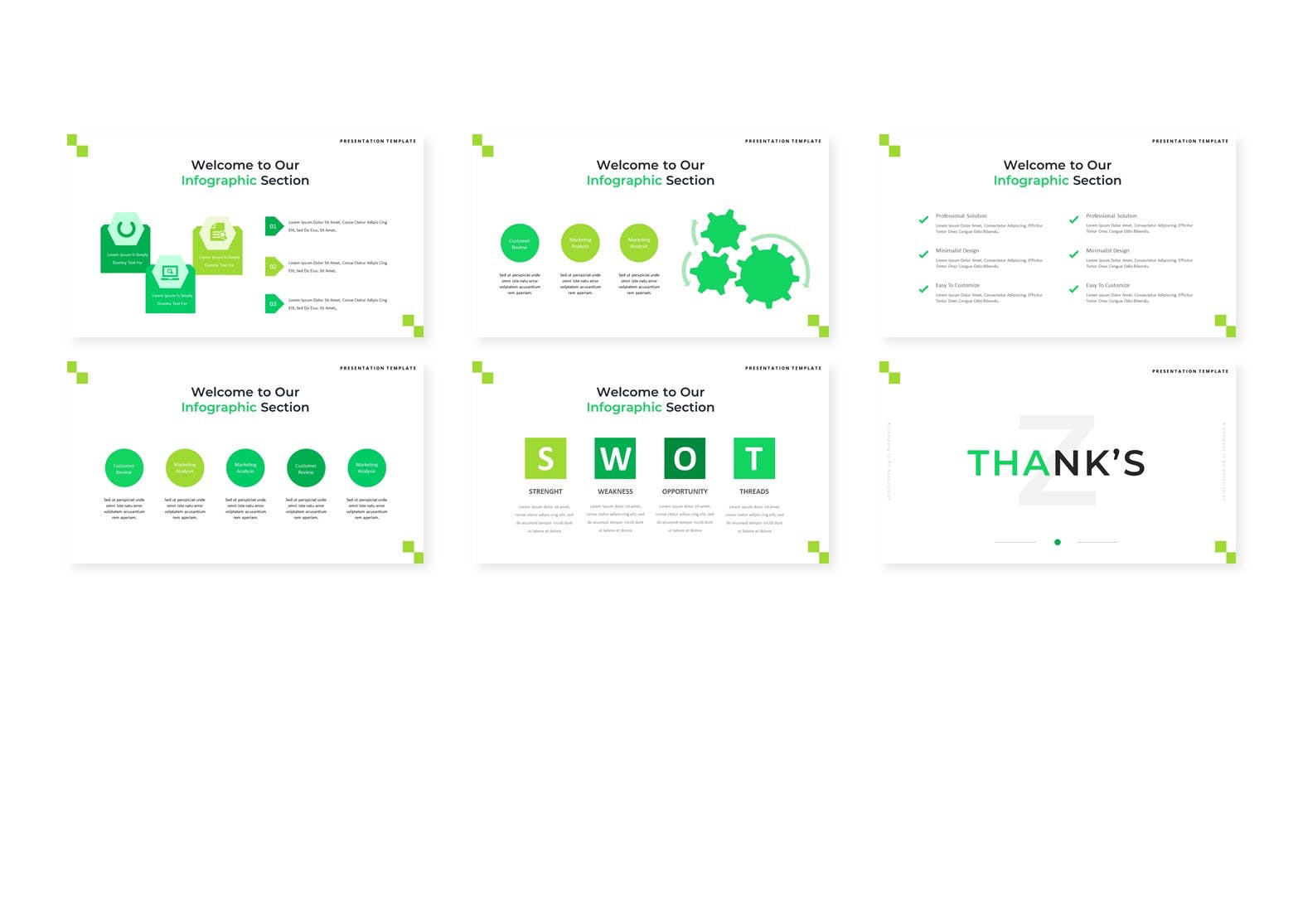 动物斑马研究主题PPT幻灯片模板 Zebraira – Powerpoint Template插图(3)