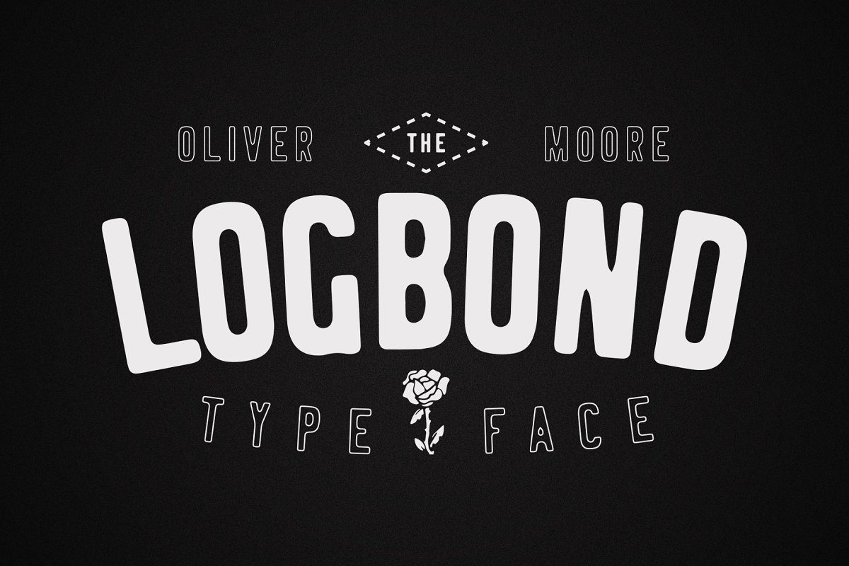 Logbond Font Family素材之家精选英文字体