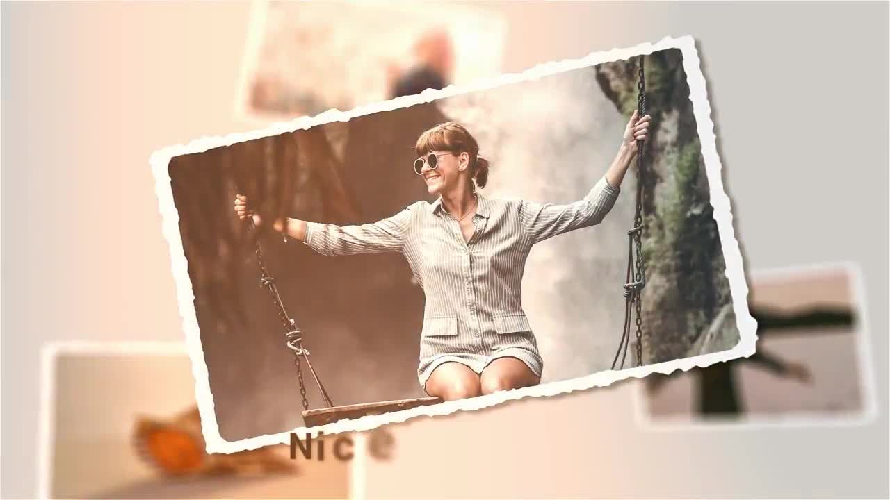 精美的浮动相册素材库精选AE模板