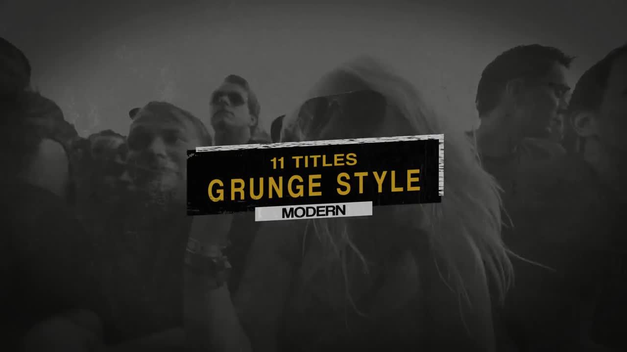 11种强大的暗黑动画纹理标题素材库推荐Pr模板