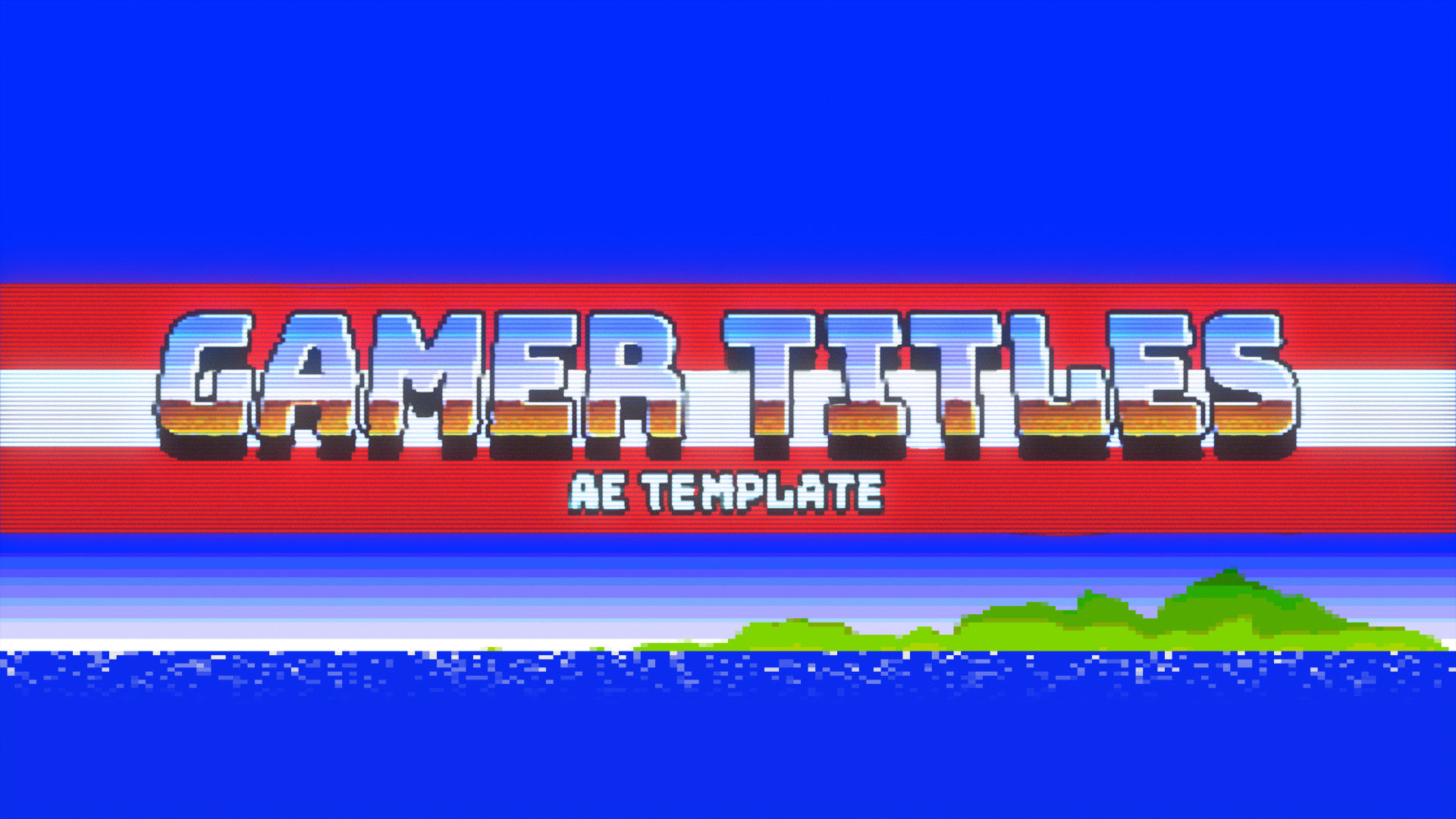 复古标题包素材库精选AE模板