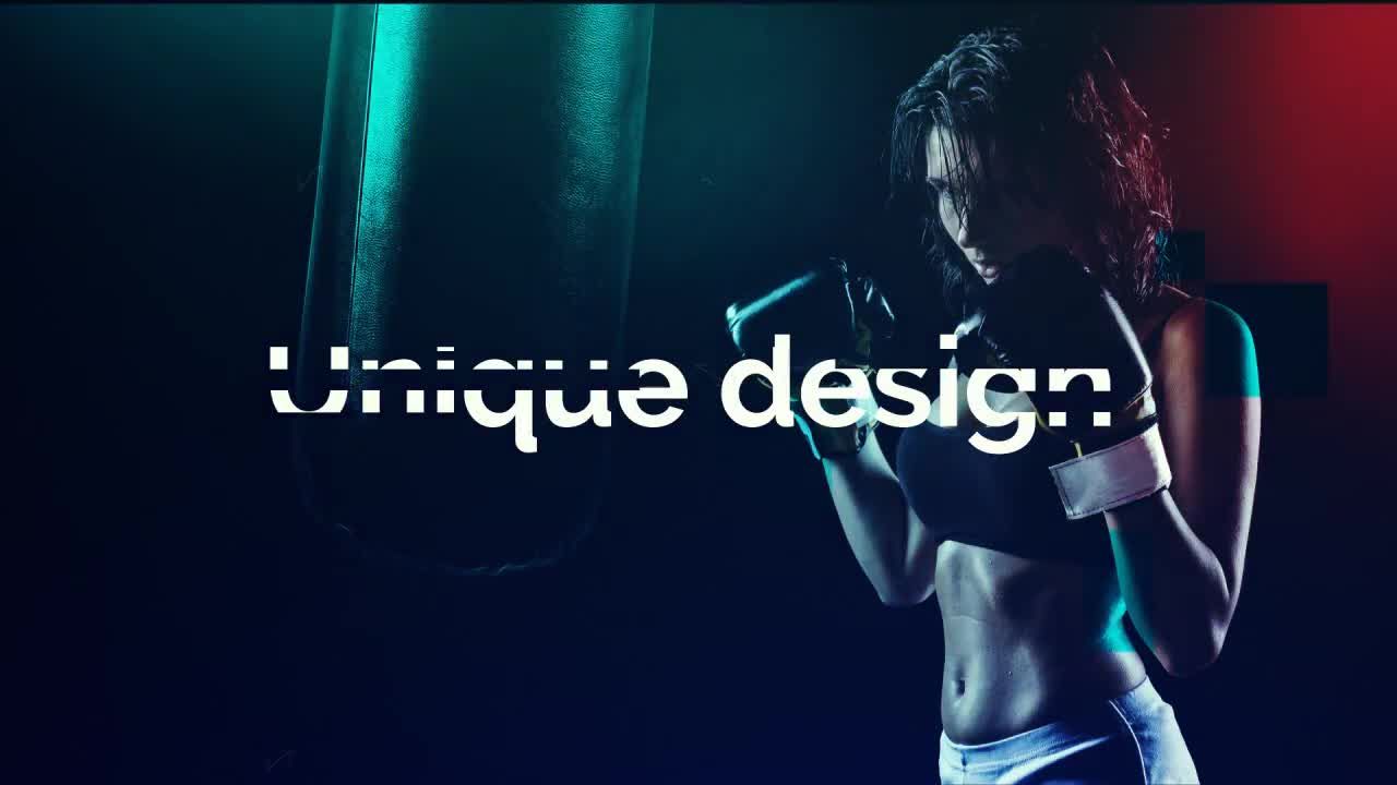 动感体育竞技节目片头素材库精选AE模板