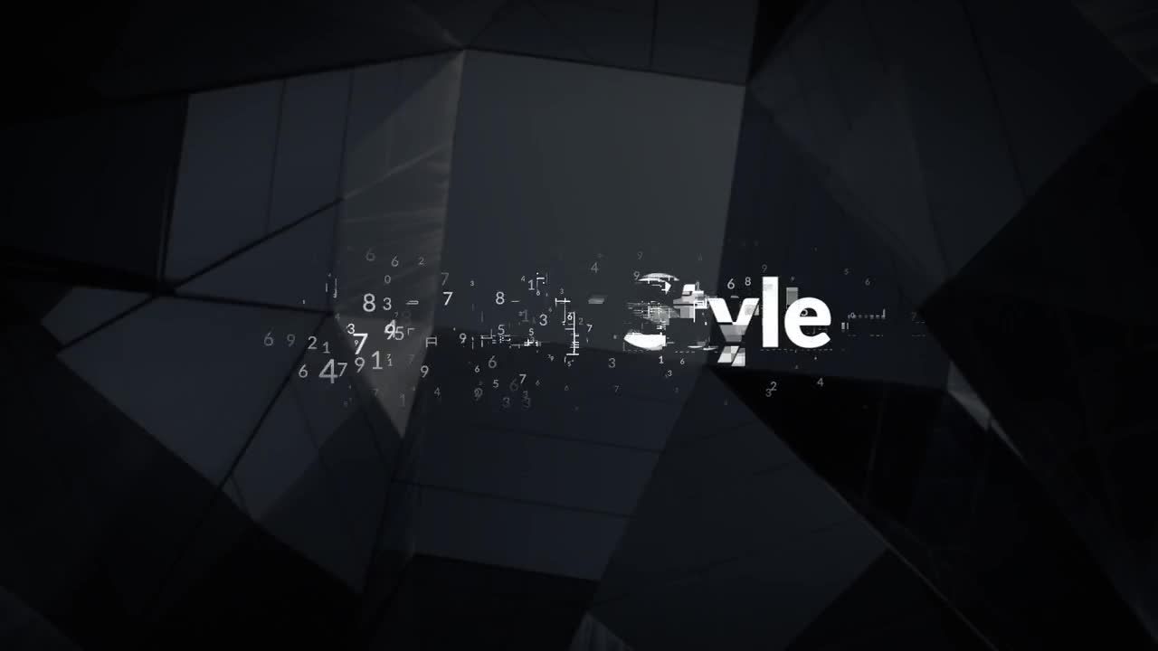 独特的科技感动画标题素材库精选pr模板