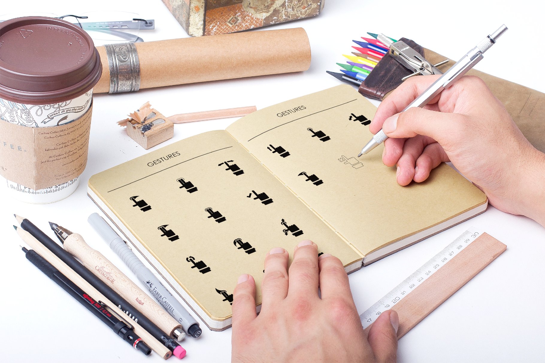 手势动作图标 Ggestures icons插图(3)