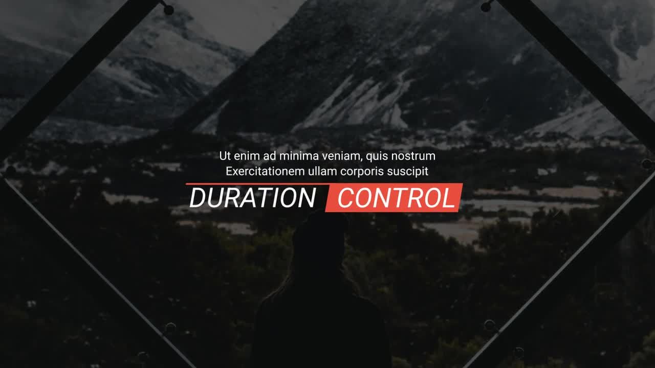 鼓舞人心的励志广告全屏标题素材库精选AE模板