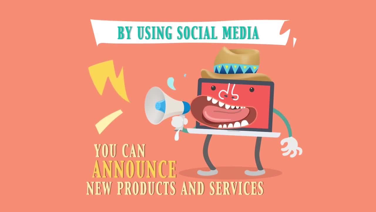 社交媒体代理转场素材库精选AE模板