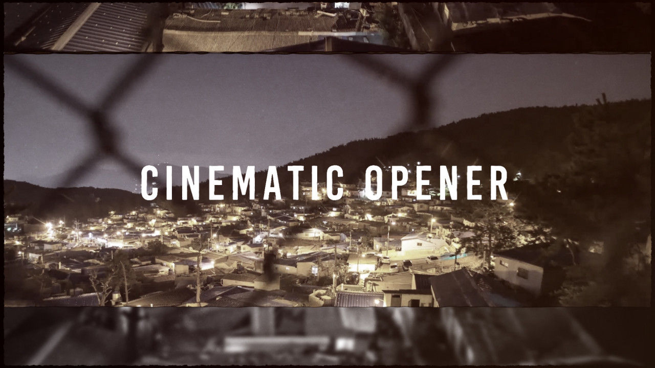 鼓舞人心的电影幻灯片开场白Pr模板