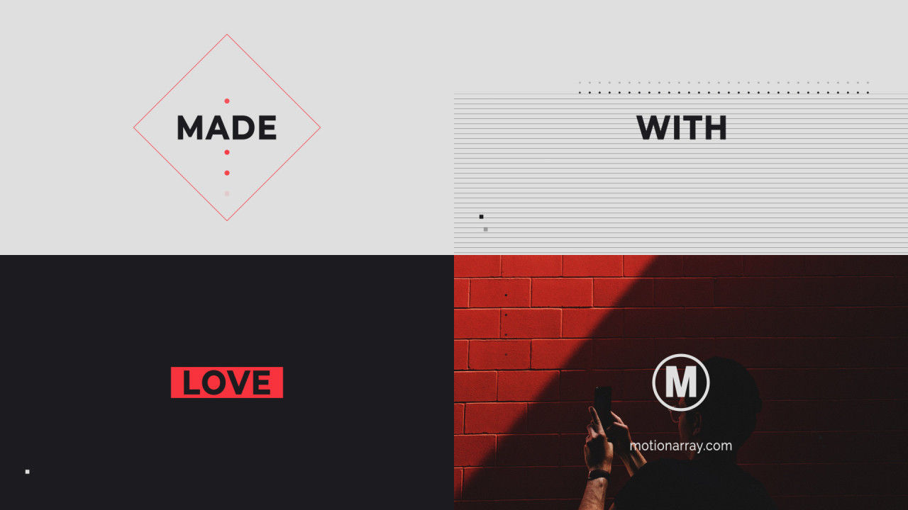 快速踩踏标志素材库精选AE模板