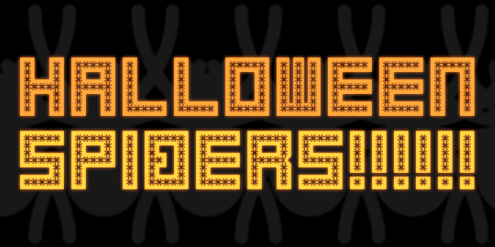 Spiderling font插图2 Spiderling font插图2