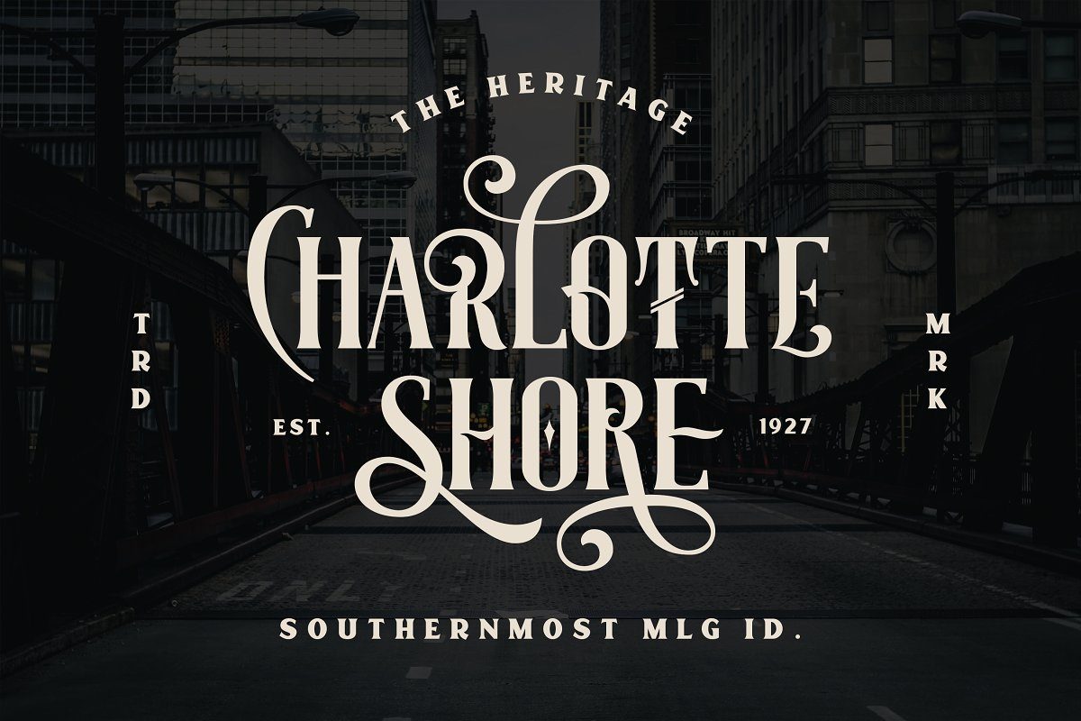 Moalang Font素材之家精选英文字体