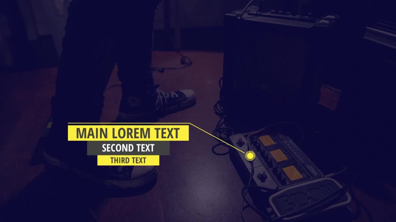 智能动态动画优雅标注标题素材库推荐PR模板