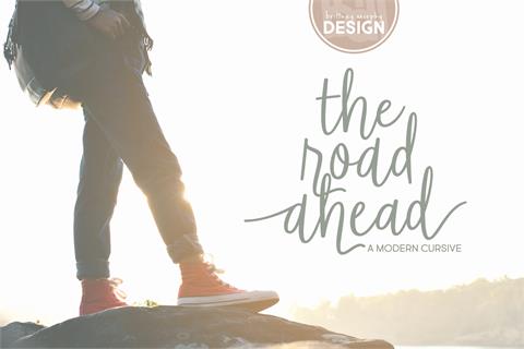 The Road Ahead font素材之家精选英文字体