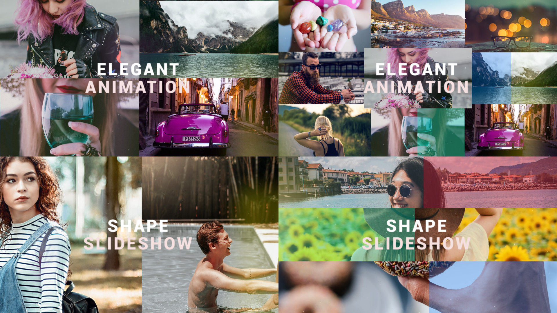 艺术效果动态开场动画素材库精选AE模板