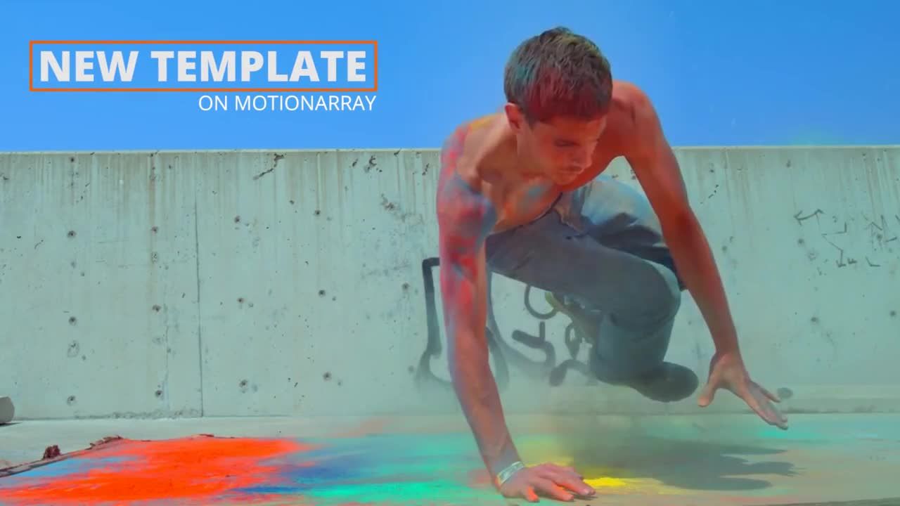 时尚简单幻灯片动画开场素材库推荐PR模板