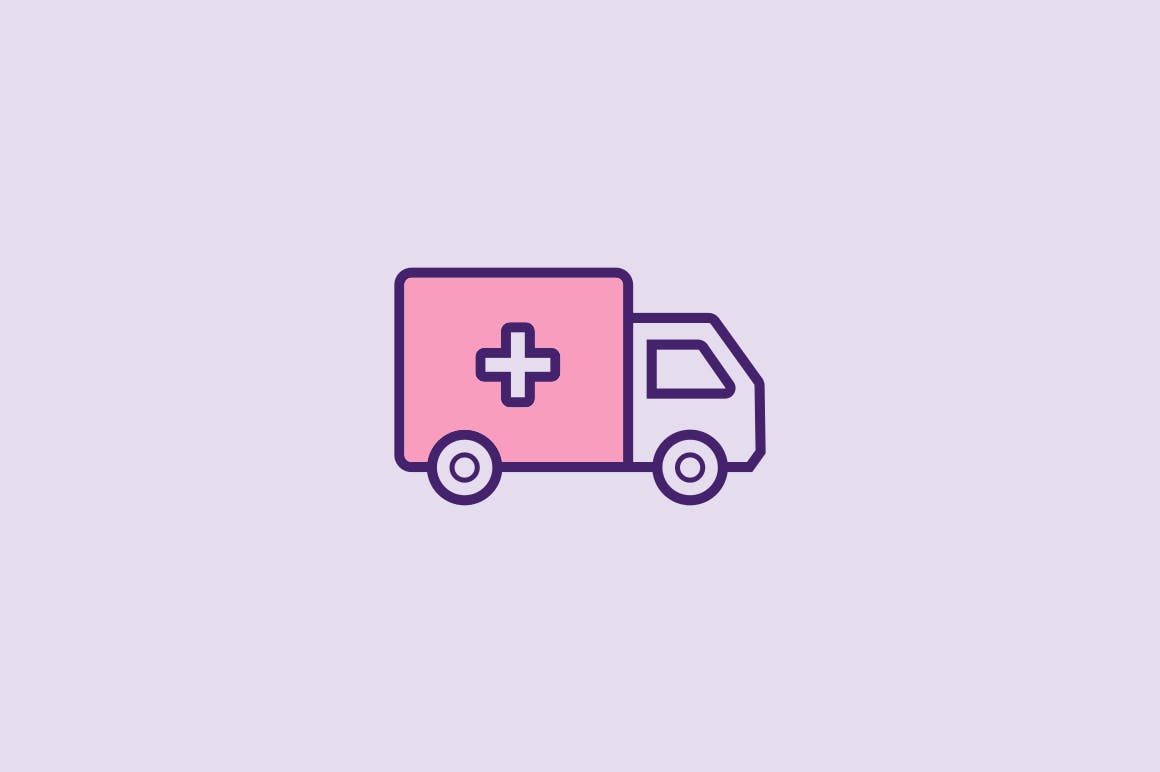 15枚医院&诊所主题矢量线性素材库精选图标 15 Hospital Icons插图(2)