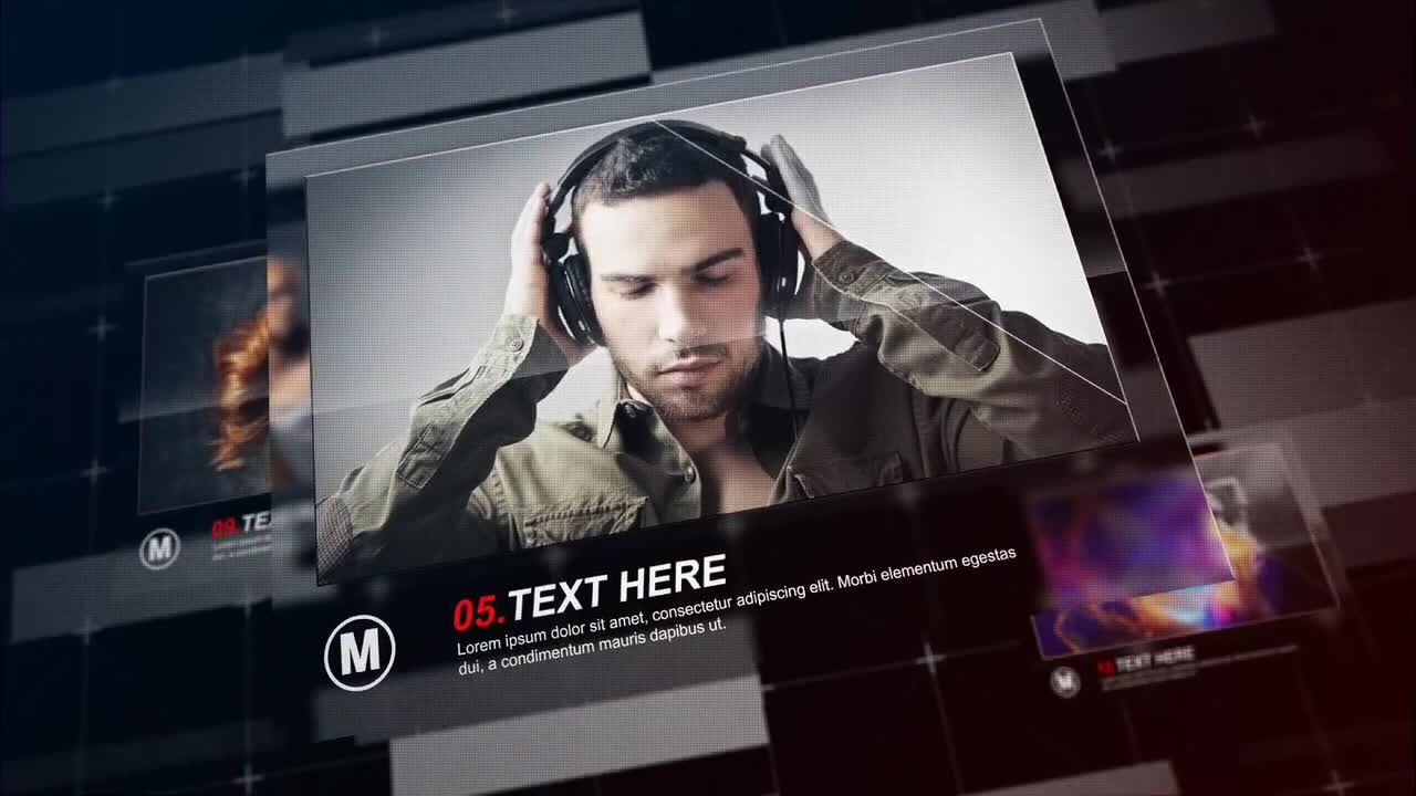 活动视频和宣传片素材库精选AE模板