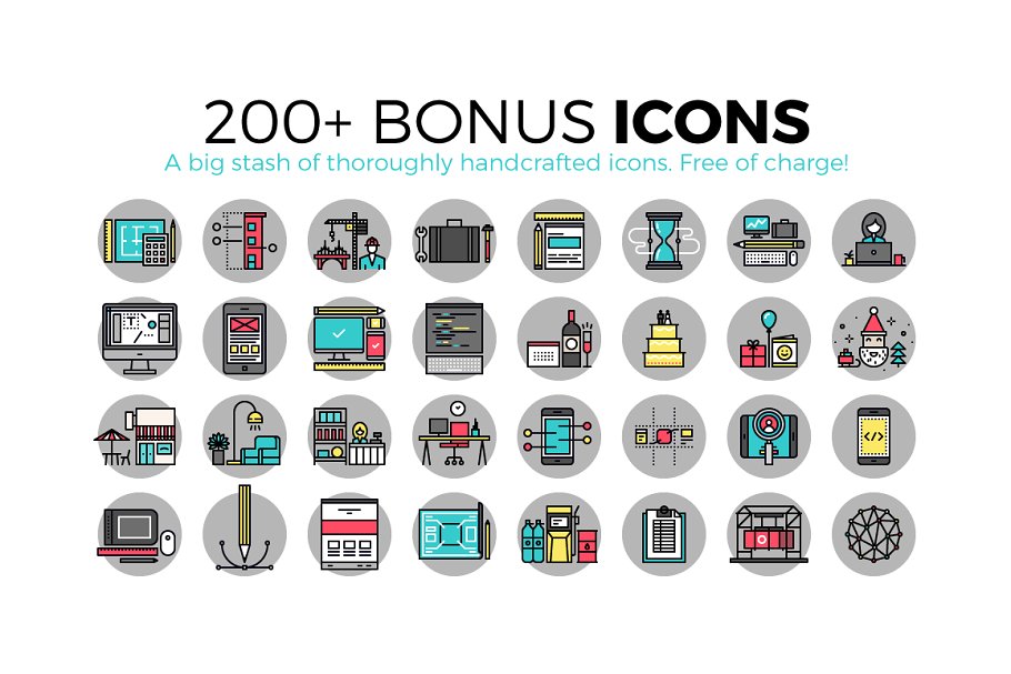 科技城市矢量素材合集 Linero Templates插图(3)