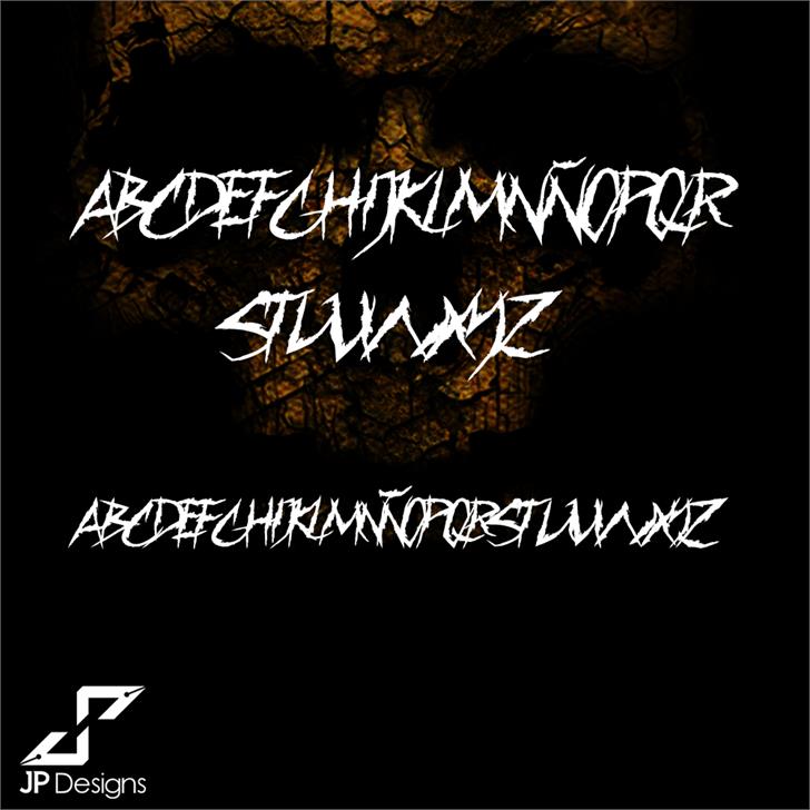 Horror & Dead DEMO font插图1