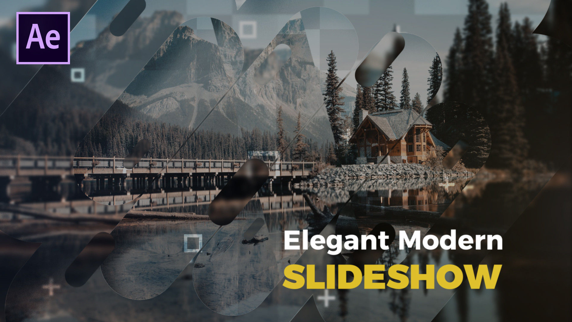 优雅的现代广告幻灯片素材库精选AE模板