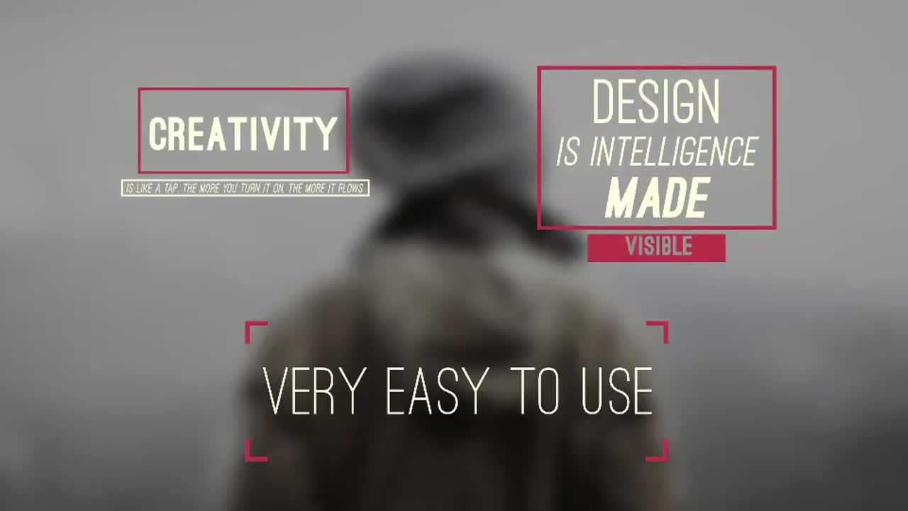 21个简单标题动画包素材库精选AE模板