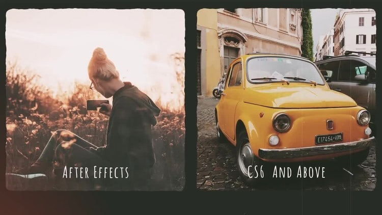 影院效果素材库精选AE模板(Lovely Slides)