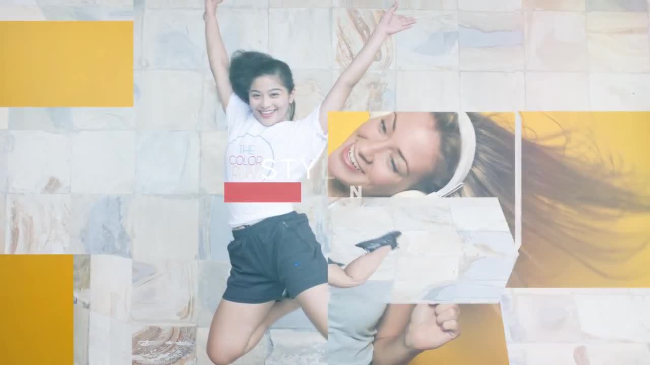 流畅外观的精美幻灯片素材库精选AE模板