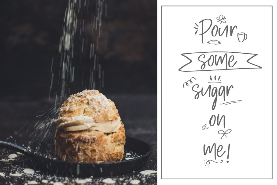 Sugar Plum with Extra Doodle Font插图2