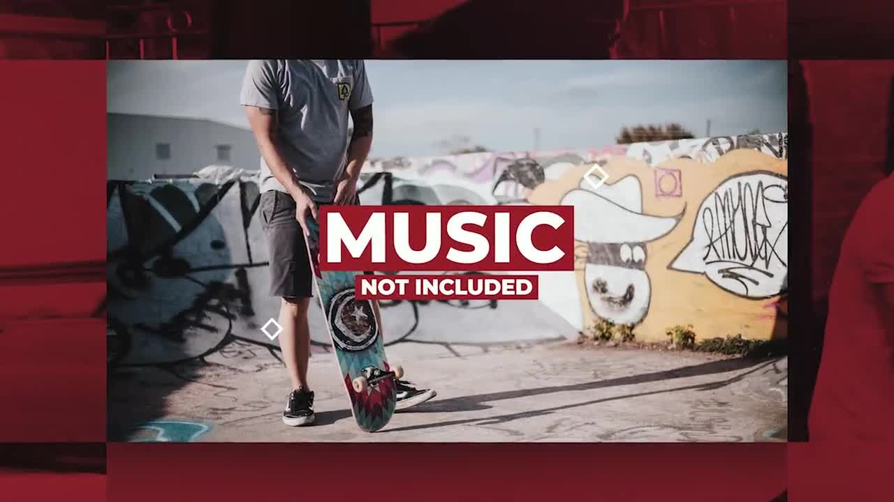 充满活力的体育视频开场白素材库推荐PR模板