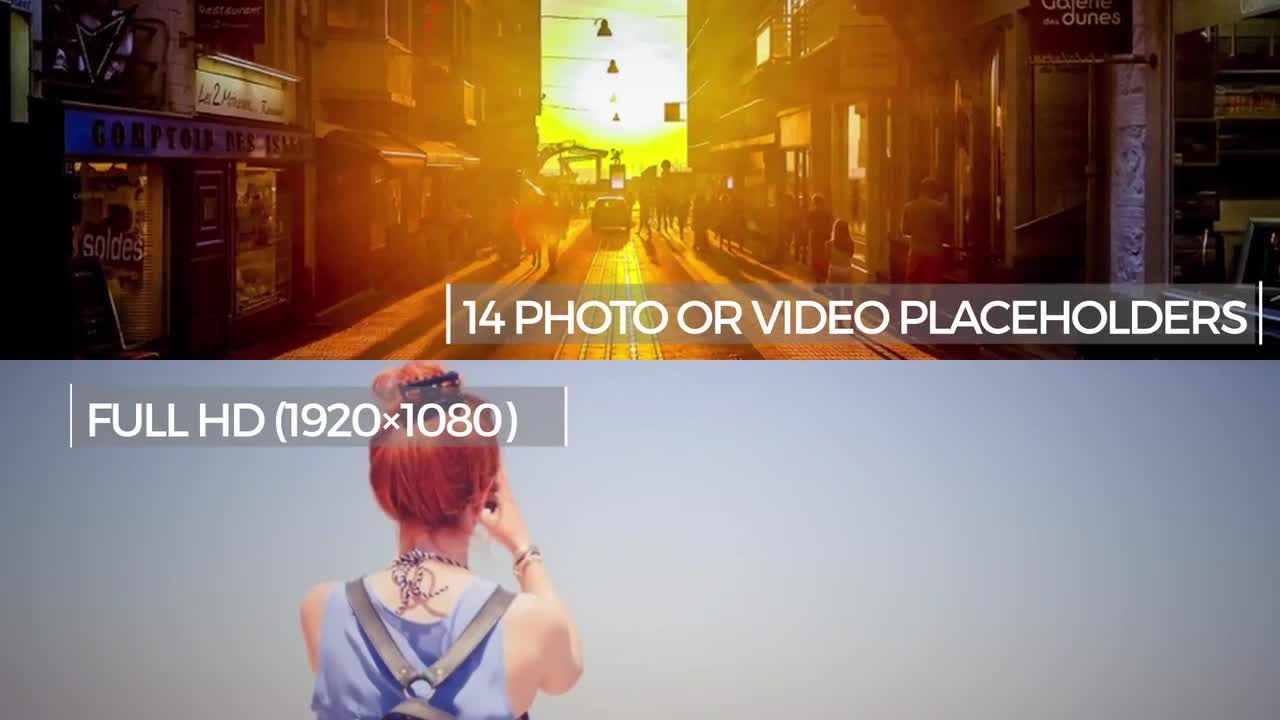 简单的企业促销幻灯片素材库精选AE模板