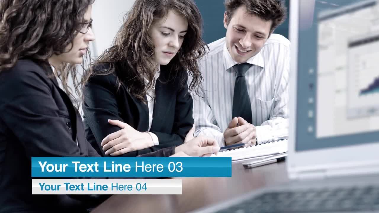 盒装三分之一动画会议介绍素材库精选AE模板