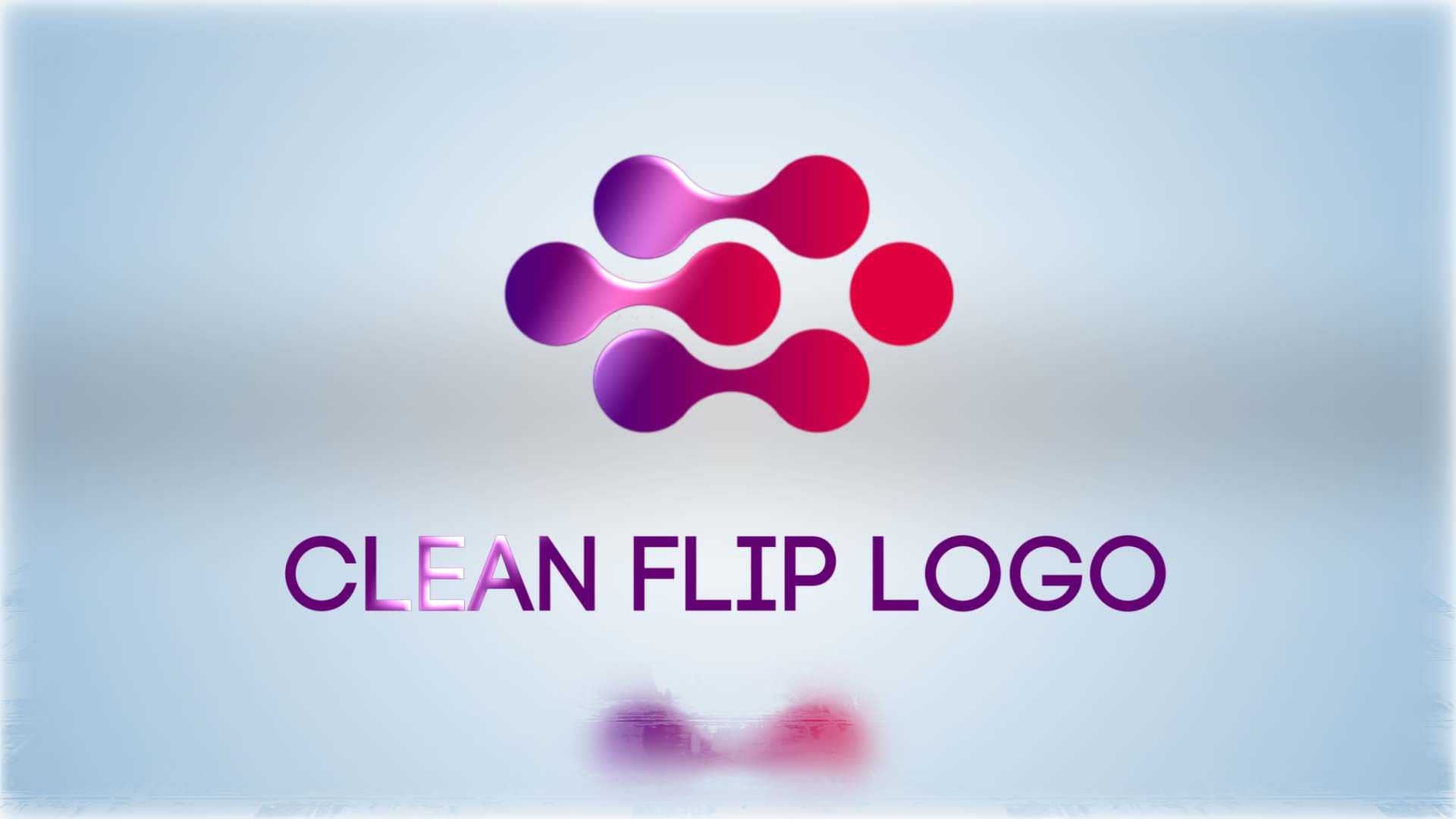 彩色文本动画徽标展示片头素材库精选AE模板