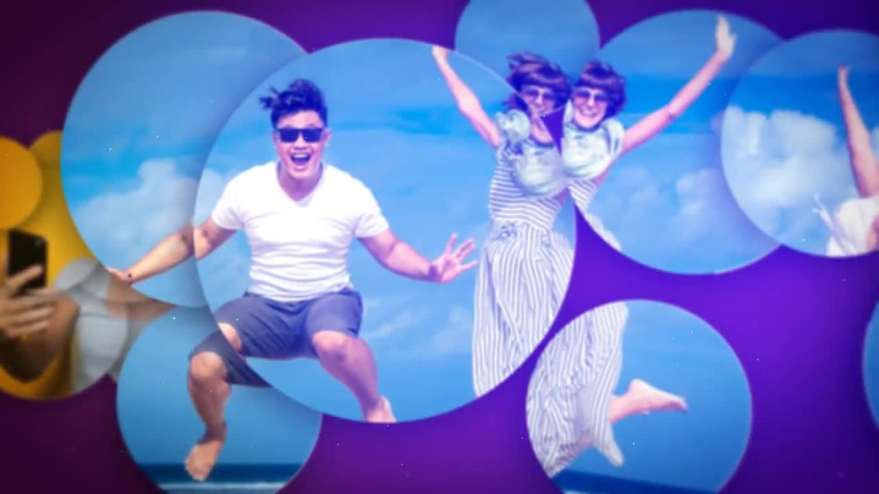 幻灯片放映优雅显示媒体素材库精选AE模板