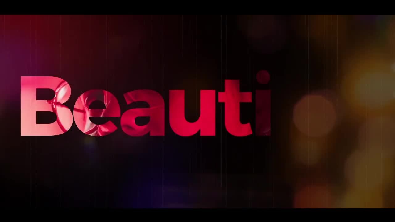 全屏动态文字商业促销片头素材库精选AE模板