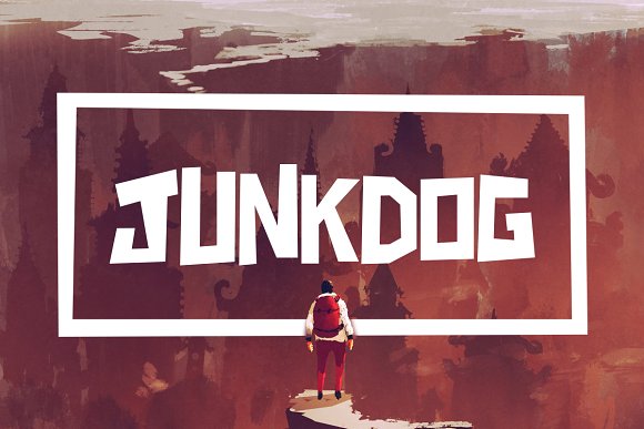 Junkdog Typeface Font素材之家精选英文字体