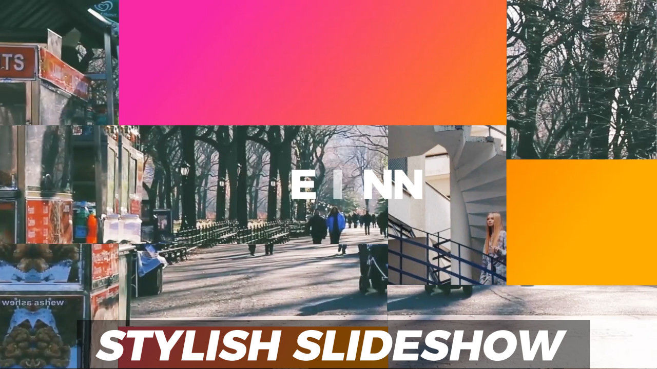 时尚现代幻灯片素材库精选AE模板