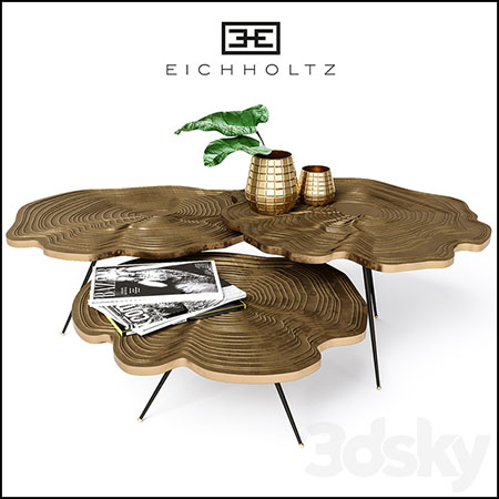 eichholtz咖啡桌素材之家精选3D模型