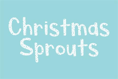 Christmas Sprouts font素材之家精选英文字体