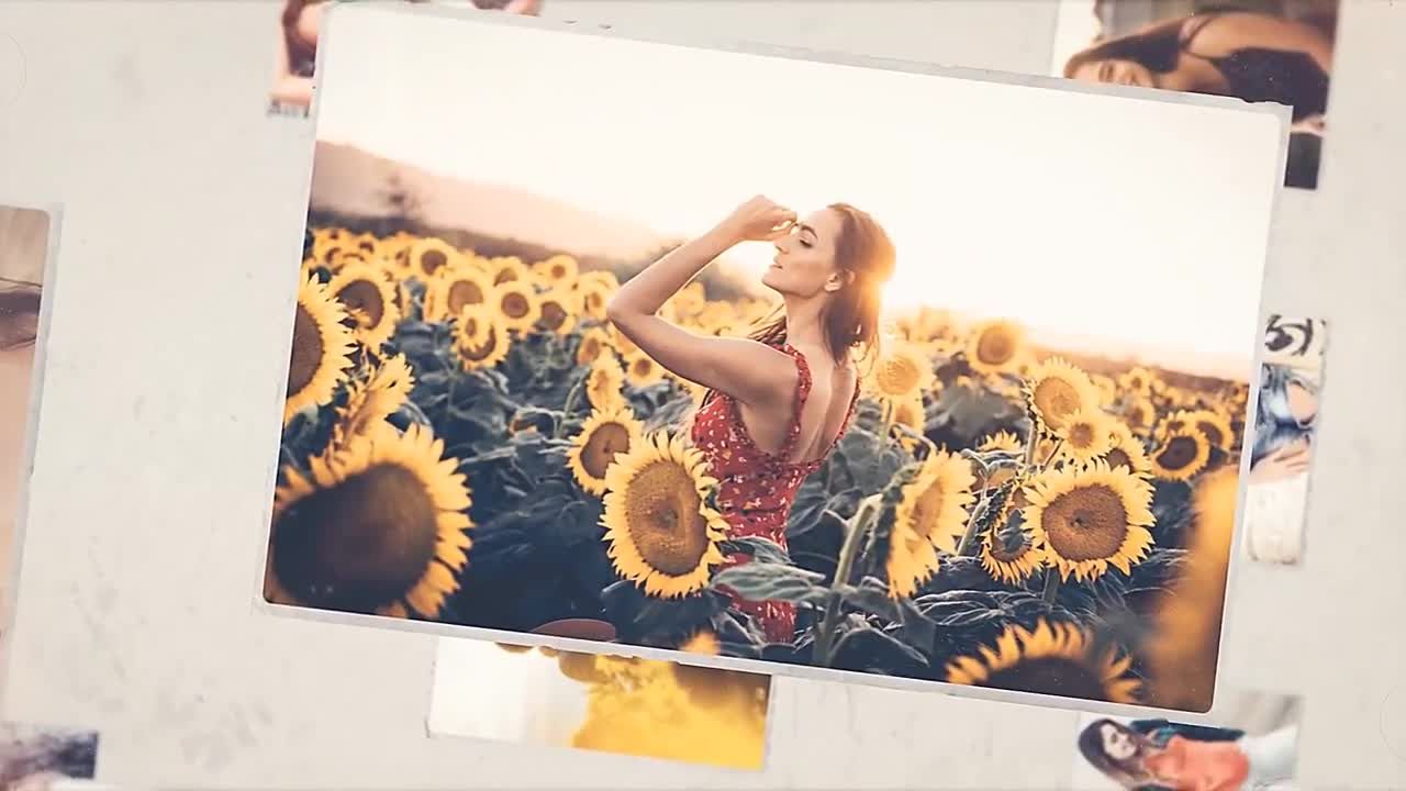 整洁有序的时尚照片库素材库精选AE模板