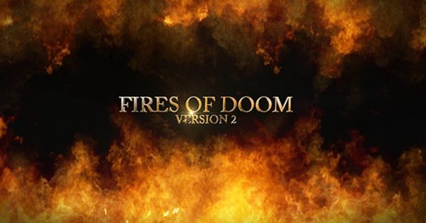 毁灭之火熊熊大火片头特效素材库精选AE模板v2 Fire Of Dooms ver.2