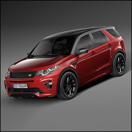 路虎发现神行2016越野车素材之家精选3D模型