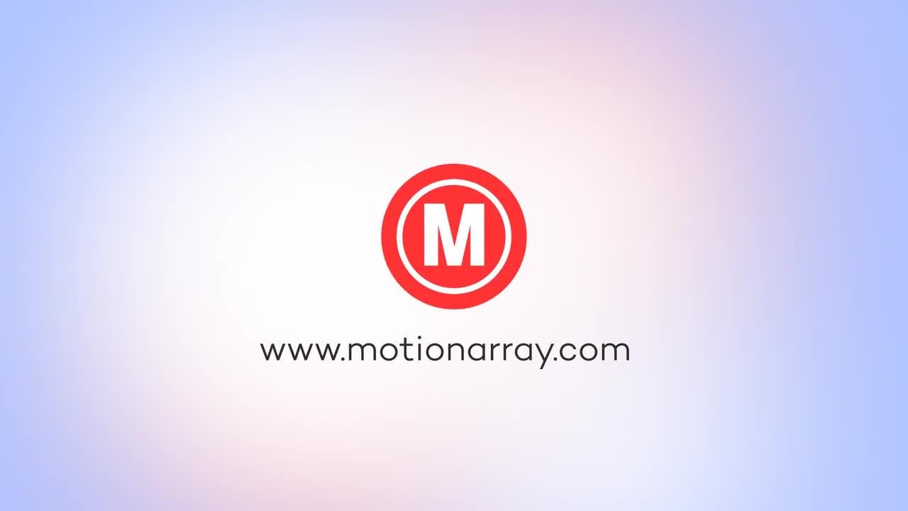 最小清洁徽标素材库精选AE模板