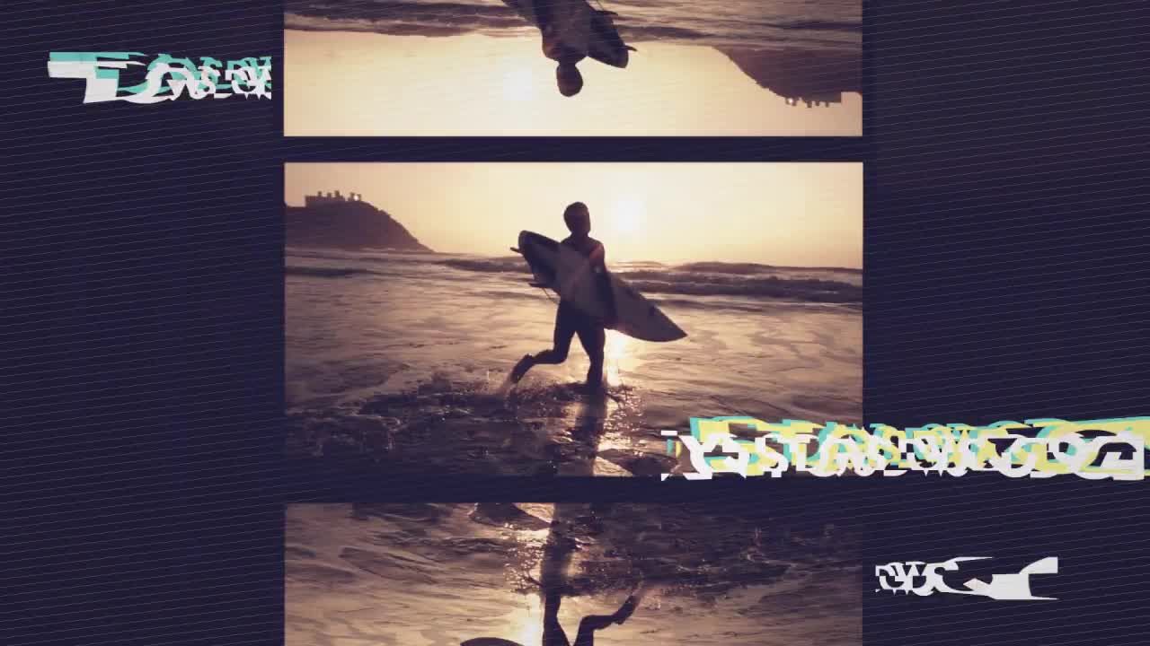 优雅的体育运动动画幻灯片素材库精选AE模板