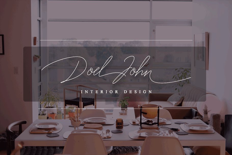 Washington Signature Font插图2