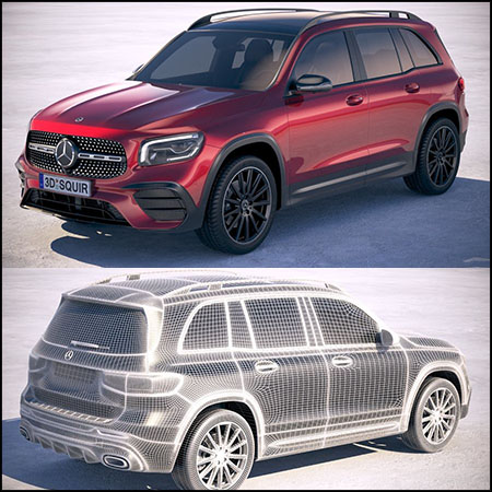 梅赛德斯-奔驰ALB 2020 素材之家精选3D模型