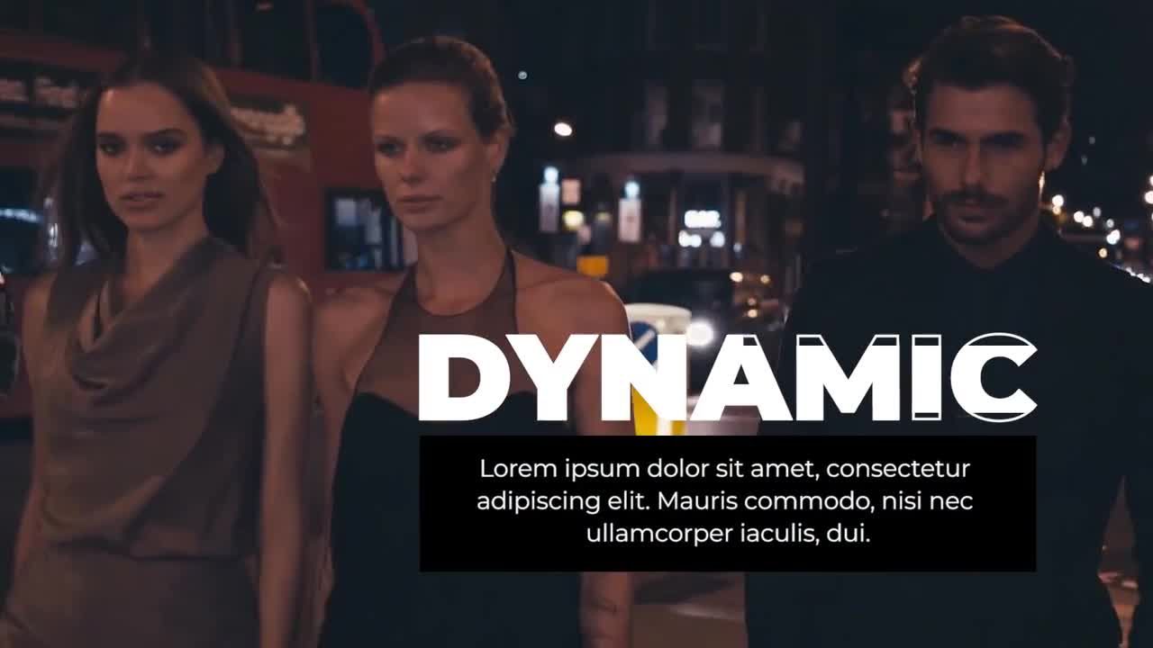 现代时尚动态动画素材库精选PR模板