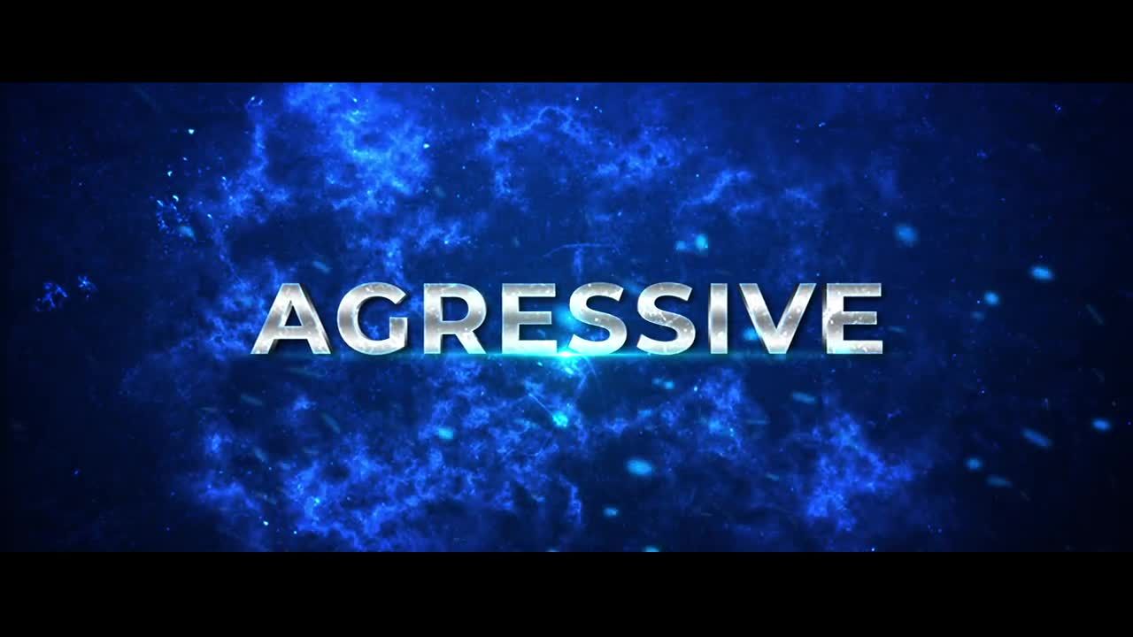 动态文字短片预告片素材库精选AE模板