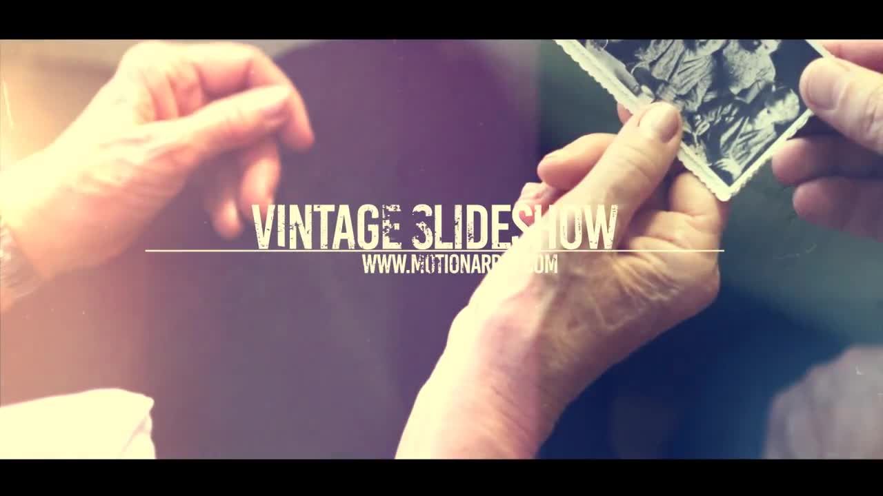 时尚复古幻灯片素材库精选AE模板